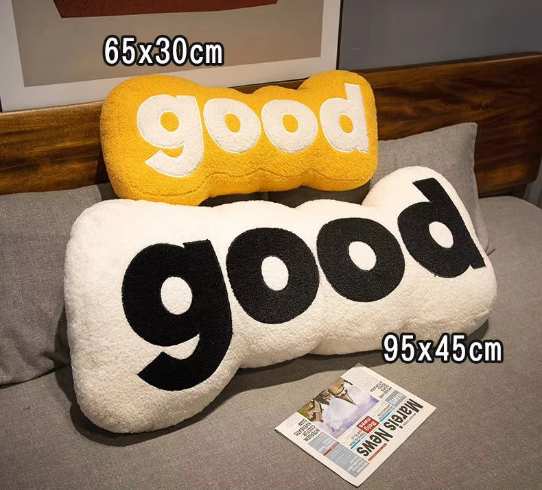 Wholesale Custom Throw Pillows – Shaped/Long, Embroidery/Applique, Teddy Velvet