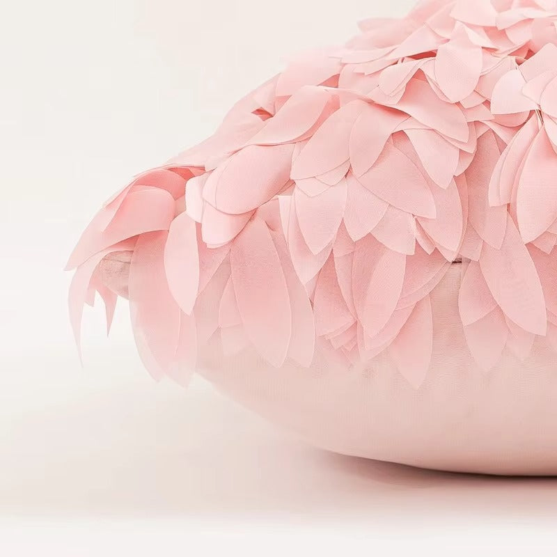 Solid Color Falling Leaves Pillow Covers – Car/Office/Sofa, Luxury, Modern, Recycled Polyester