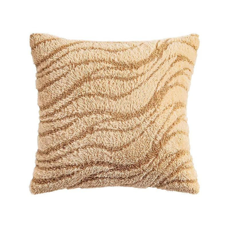 Wholesale Custom Quilted Faux Rabbit Fur Cushion Covers – Soft, Washable, Decorative Throw Pillowcases