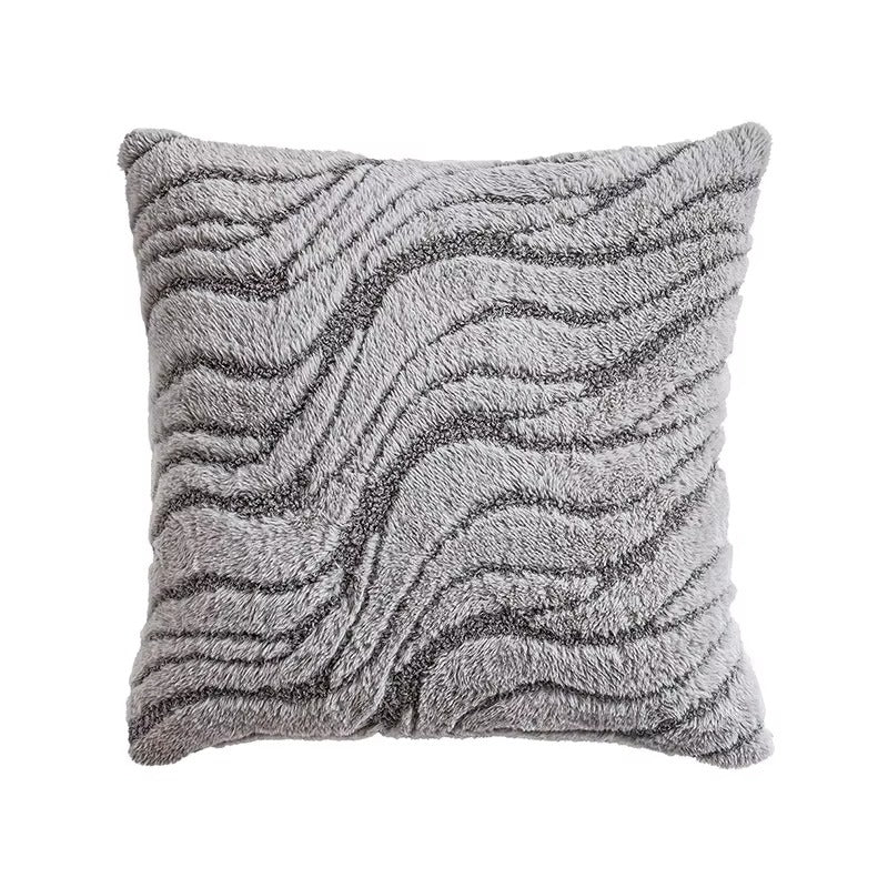 Wholesale Custom Quilted Faux Rabbit Fur Cushion Covers – Soft, Washable, Decorative Throw Pillowcases