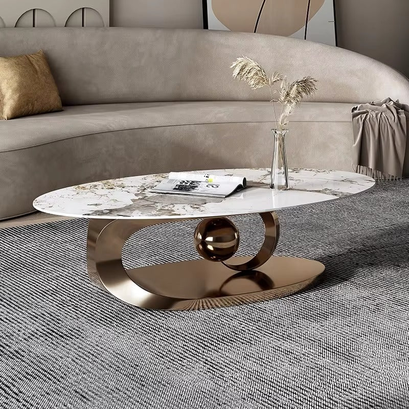 Movable Retro Metal Coffee Tables – Round, Nordic, Portable, Living Room/Bedroom