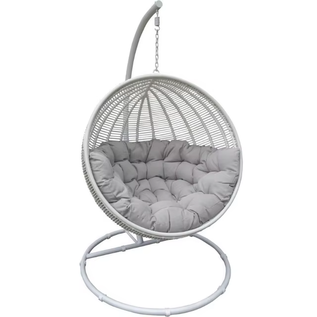 Round Egg Patio Swing Chairs – Modern, Stylish, New, Affordable, Handmade in Indonesia