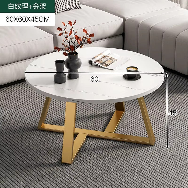 Round/Square Coffee Tables – Black/White/Gold, Nordic, Marble/Wood, Outdoor/Indoor, Luxury, Living Room