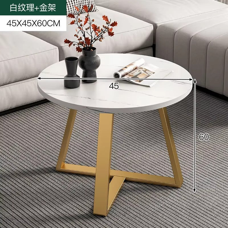 Round/Square Coffee Tables – Black/White/Gold, Nordic, Marble/Wood, Outdoor/Indoor, Luxury, Living Room