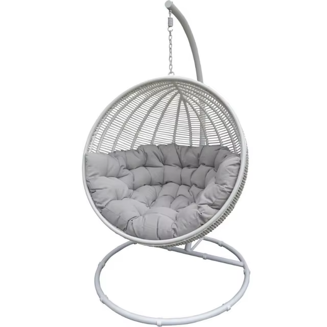 Round Egg Patio Swing Chairs – Modern, Stylish, New, Affordable, Handmade in Indonesia